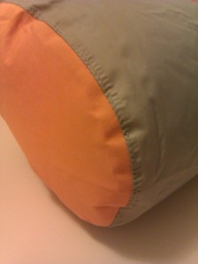 eVent Base: Note how there is no strap to hold onto when removing items from the dry sack.